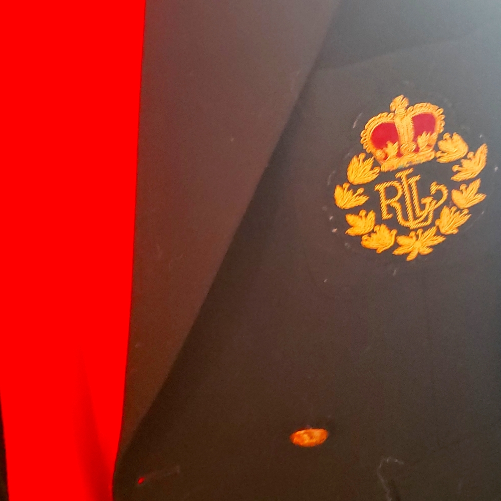 Ralph Lauren size medium crested double breastfed blazer